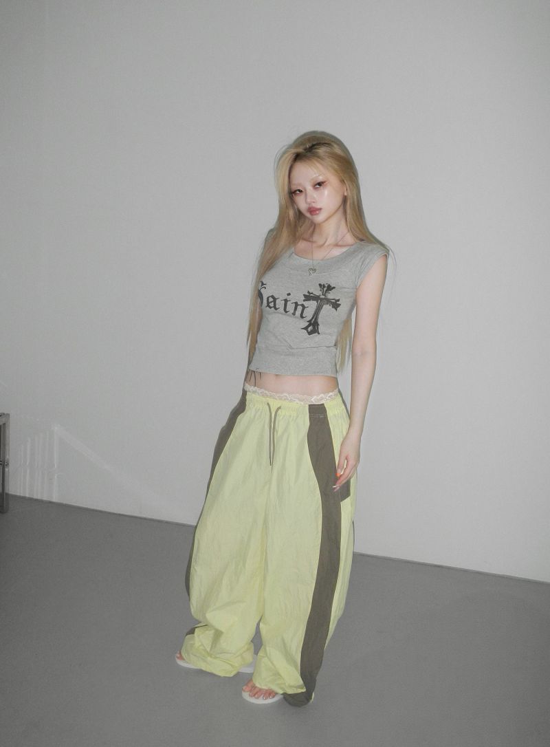 saint scoop neck top (5 color)
