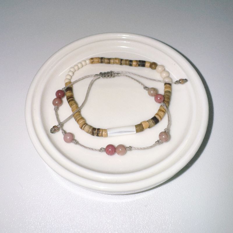 macadamia wood bracelet