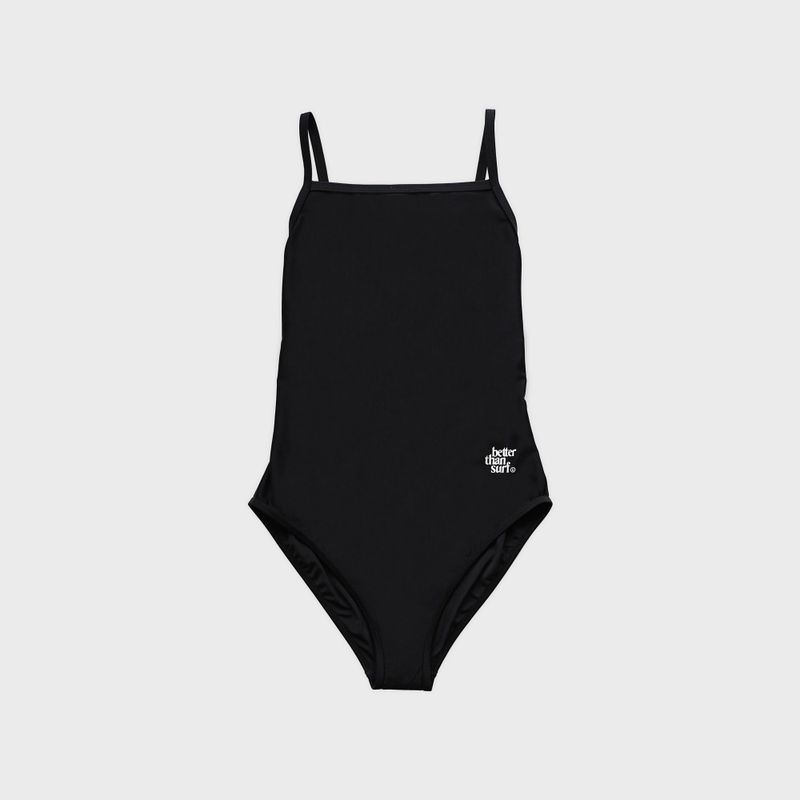 BETTER THAN SURF(べターザンサーフ)の「SWIM BASIC ONE-PIECE - BLACK(Swimwear)」