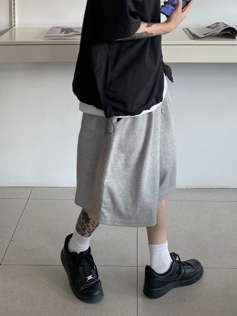 Basic Sweat Bermuda Pants 2C