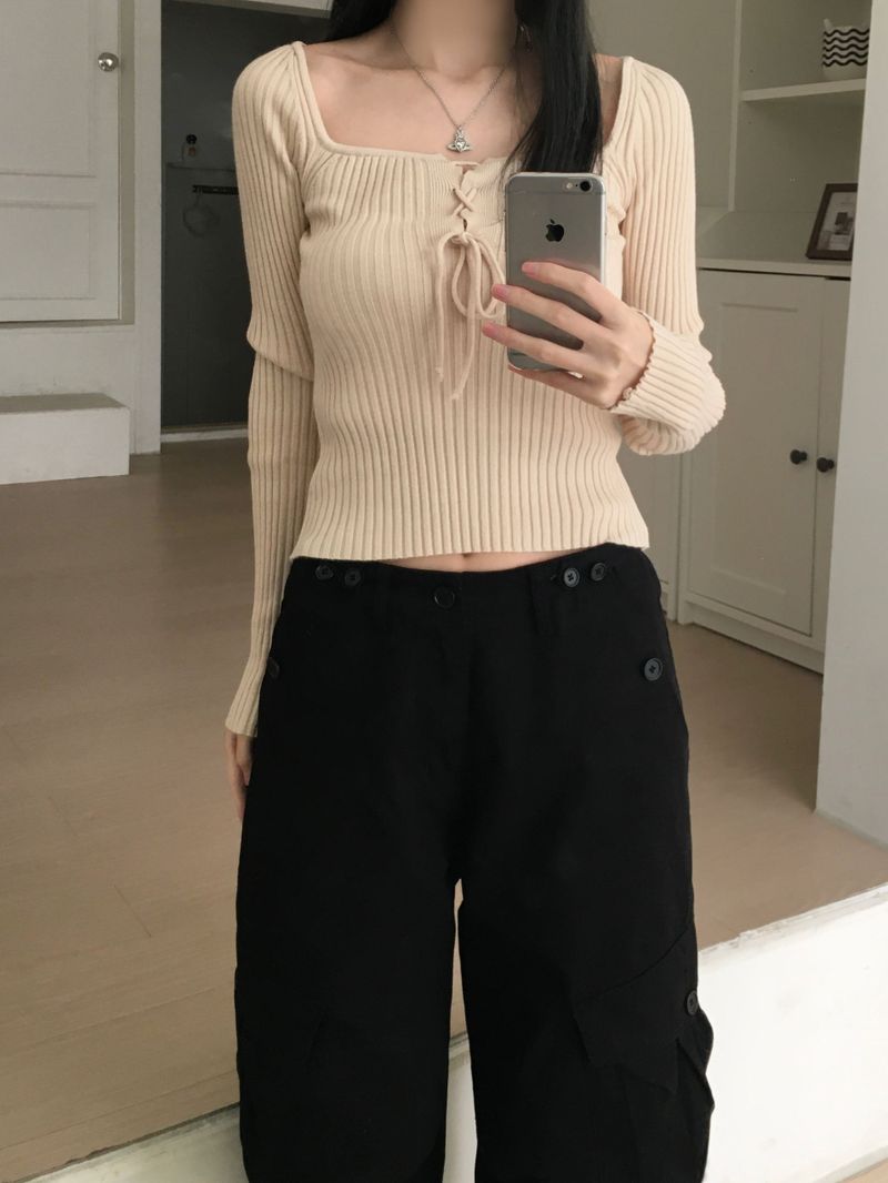 Corset Knitwear (3 colors)