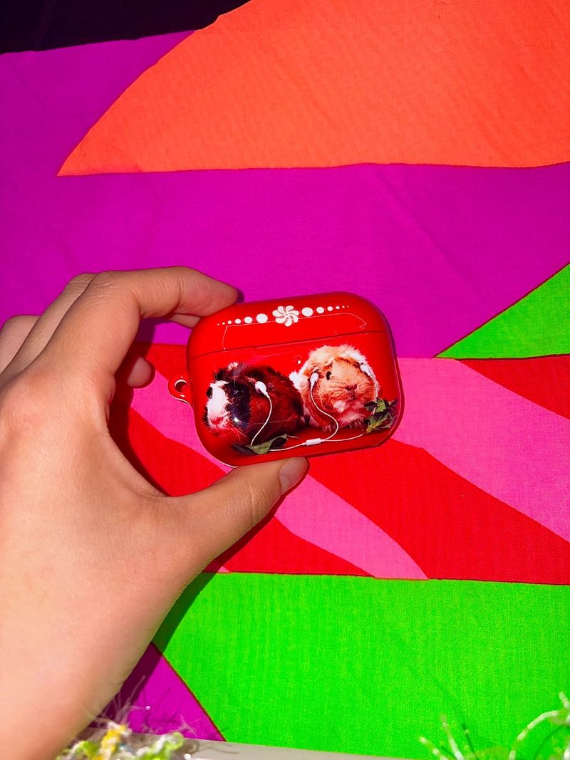 Furry Friends airpods case_Guineapig