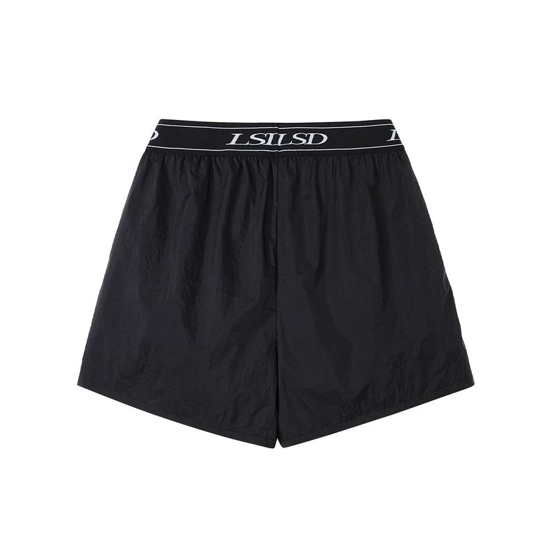 [24SS LSD COLLECTION] LSD Logo Nylon Shorts_Black