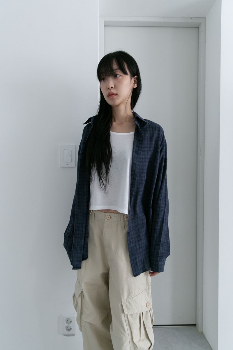 omoosoohy（オムスヒ）の「country over check shirts(2colors)（Tops）」