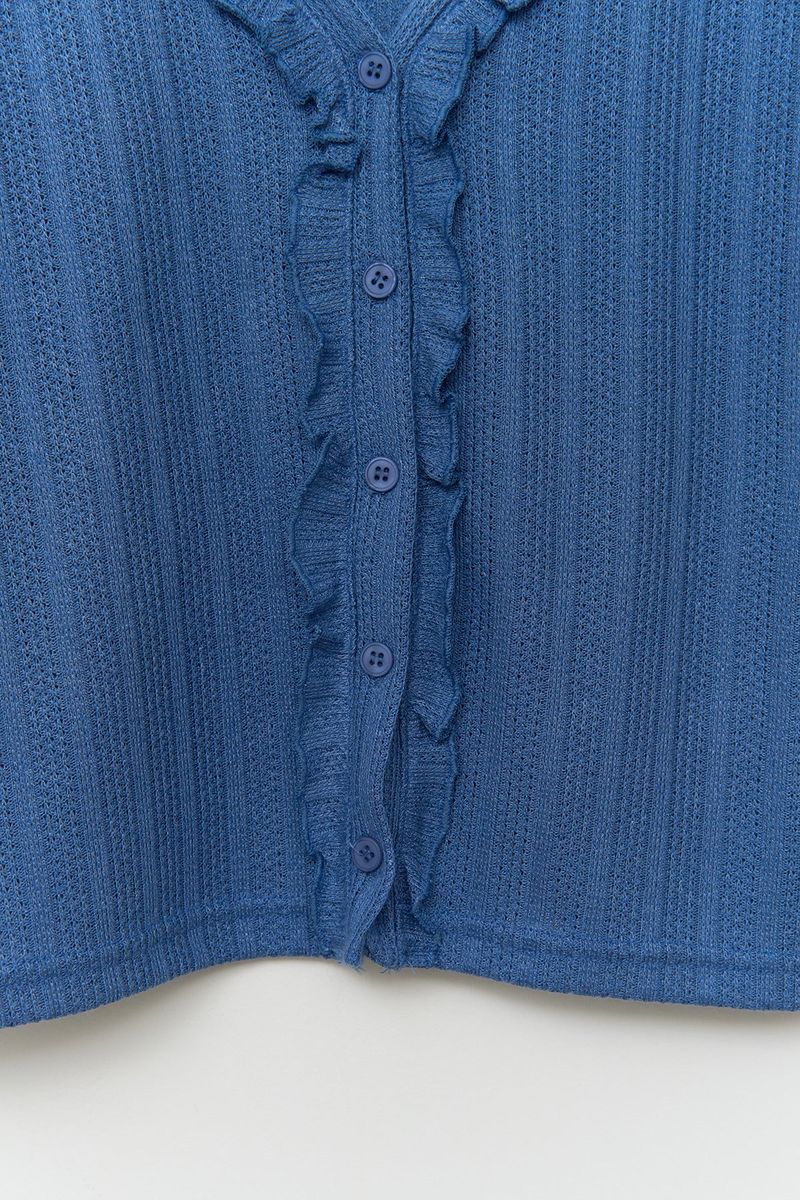 (W) Sua Ruffle Cardigan
