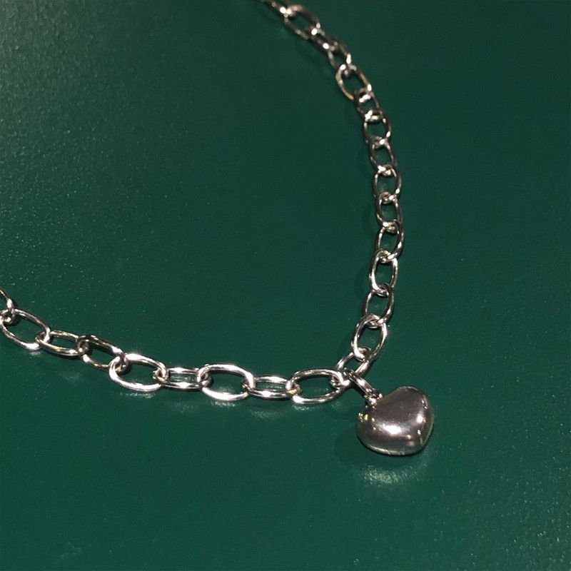 heart chain necklace