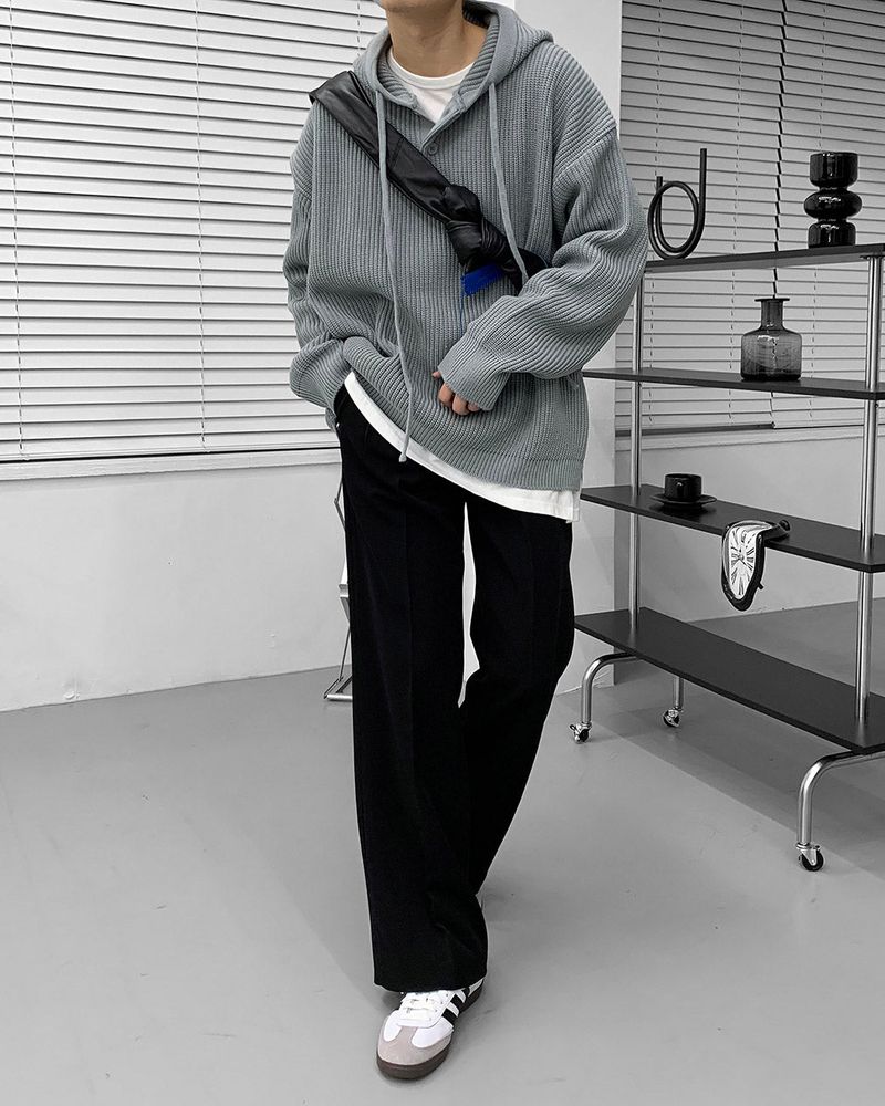 90's Meredith Twotuck Wide Slacks (3 colors)