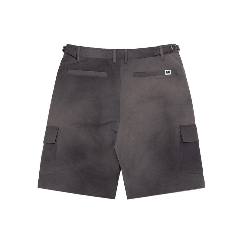 RECIPE WASHED SHORTS【CHARCOAL】