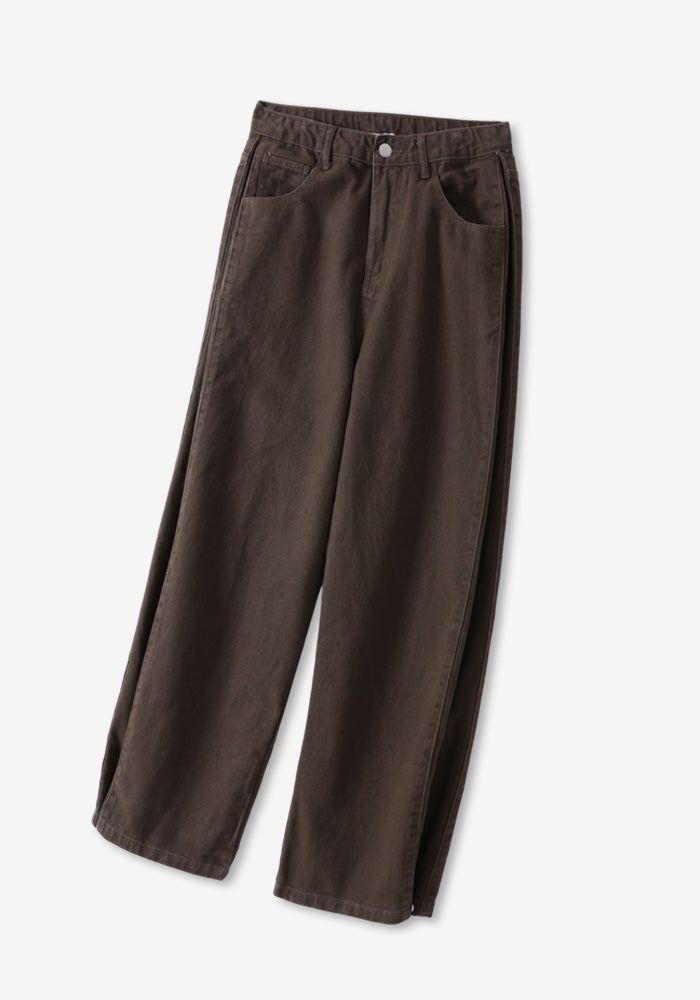 ON Snap Wide Cotton Pants