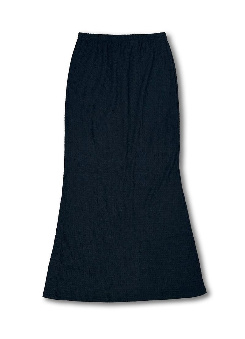 ROSE LONG SKIRT / CHARCOAL