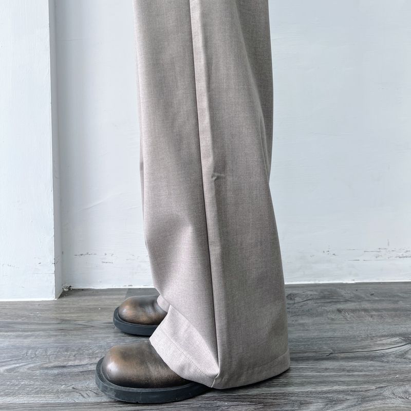 Fog Grey Volume Pants