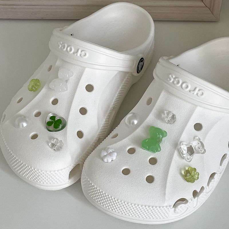 [made]clover&clear ver resin shoes charm set 