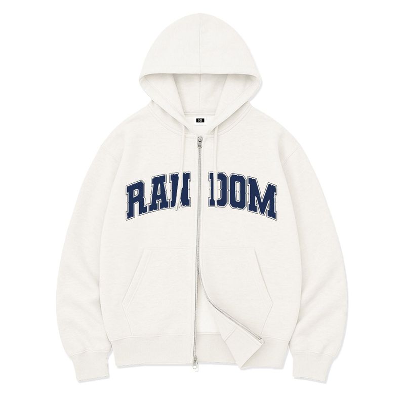 RANDOM ARCH 2-WAY ZIP-UP (3color)