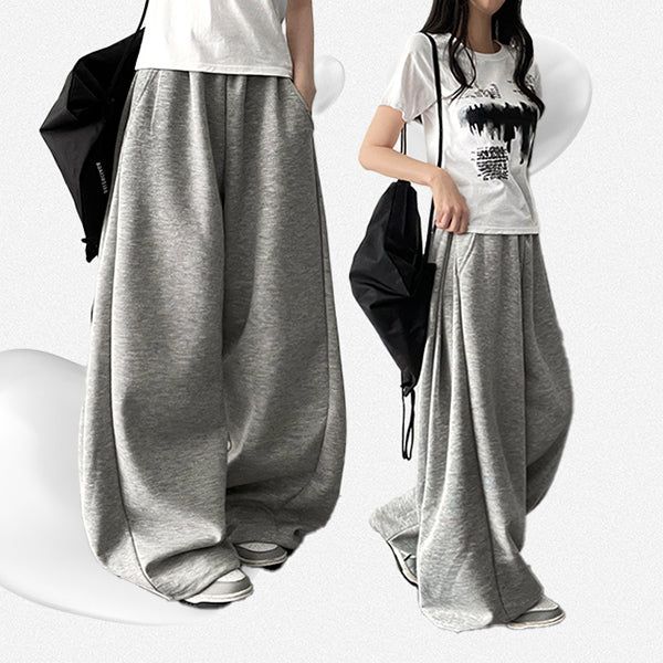 Tammy Side Pintuck Pocket Tab String Training Wide Pants