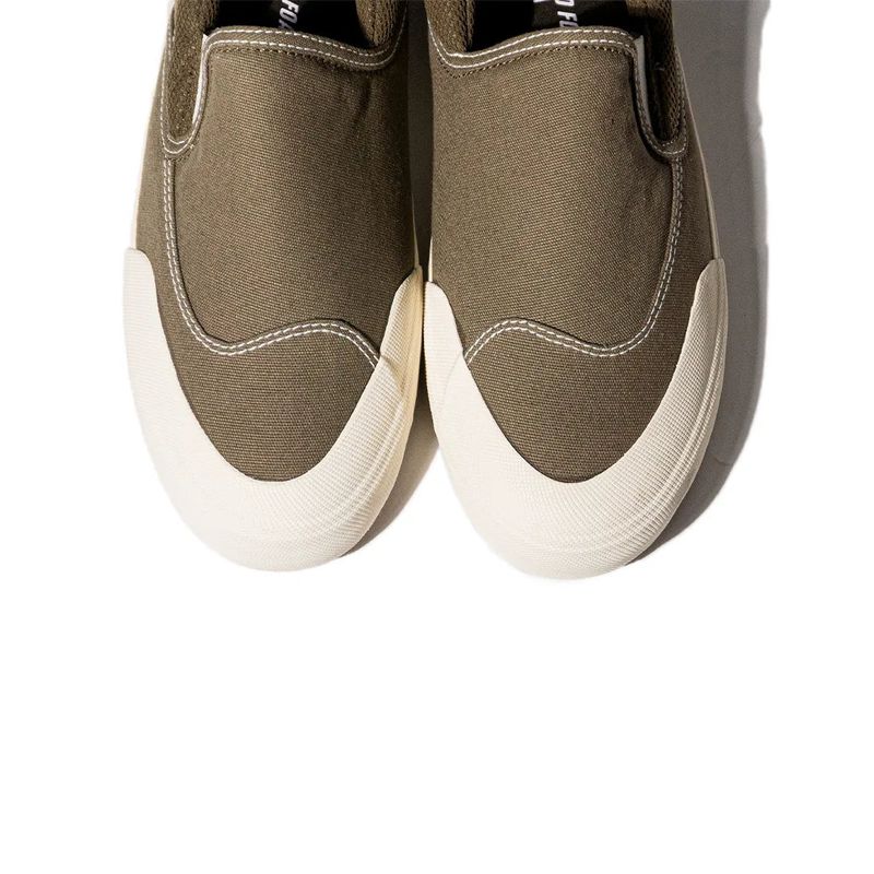 Patrobas Cloud Slip On Olive Sneakers