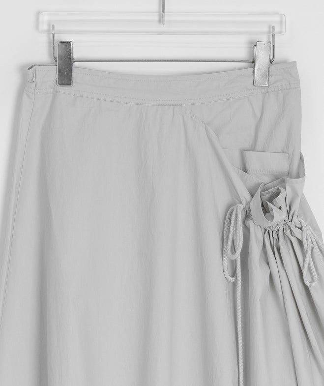 Kannahi Shirring Long Skirt