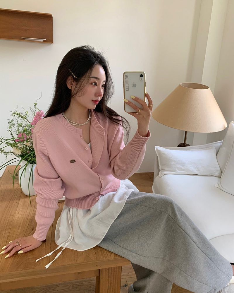 [MADE/Summer ver added!] Day, Round Pendant Cardigan