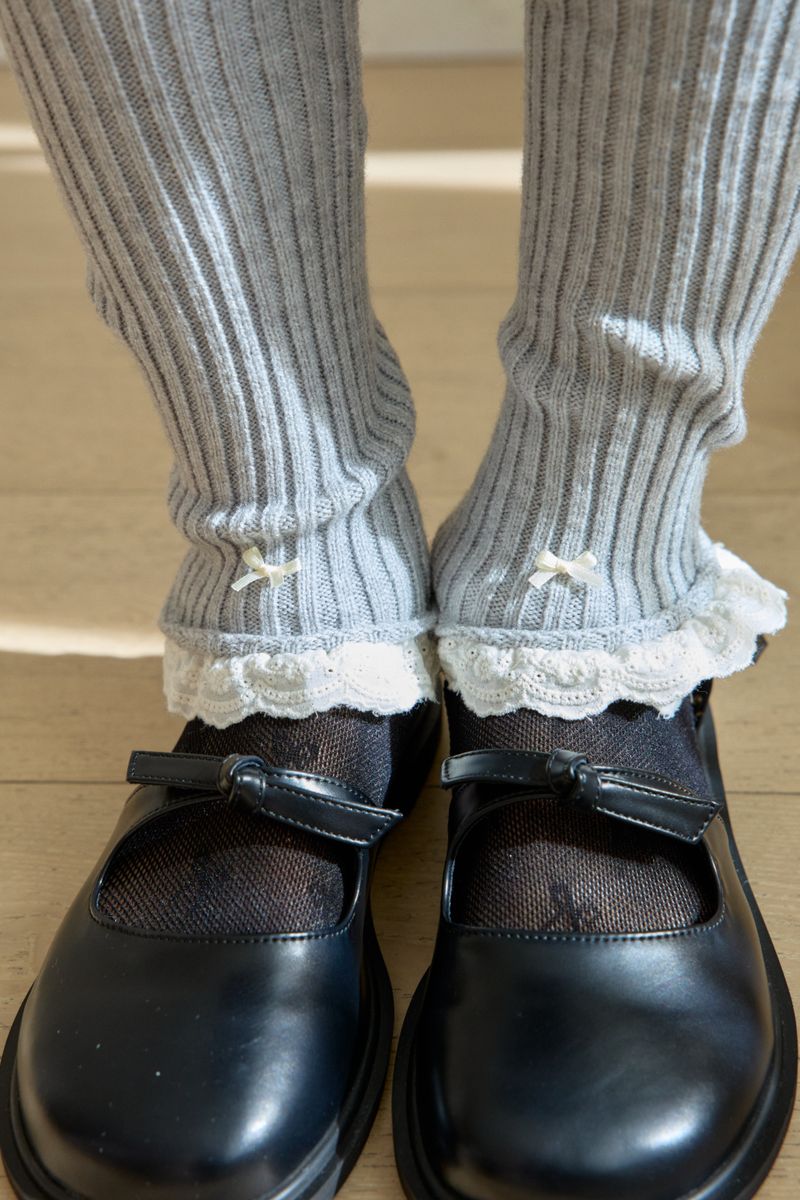 DAY LACE KNIT LEG WARMER