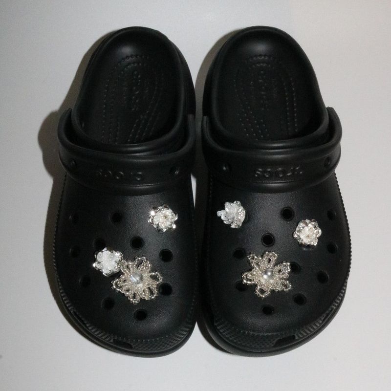 【MADE】small flower shoe charm (1pcs)