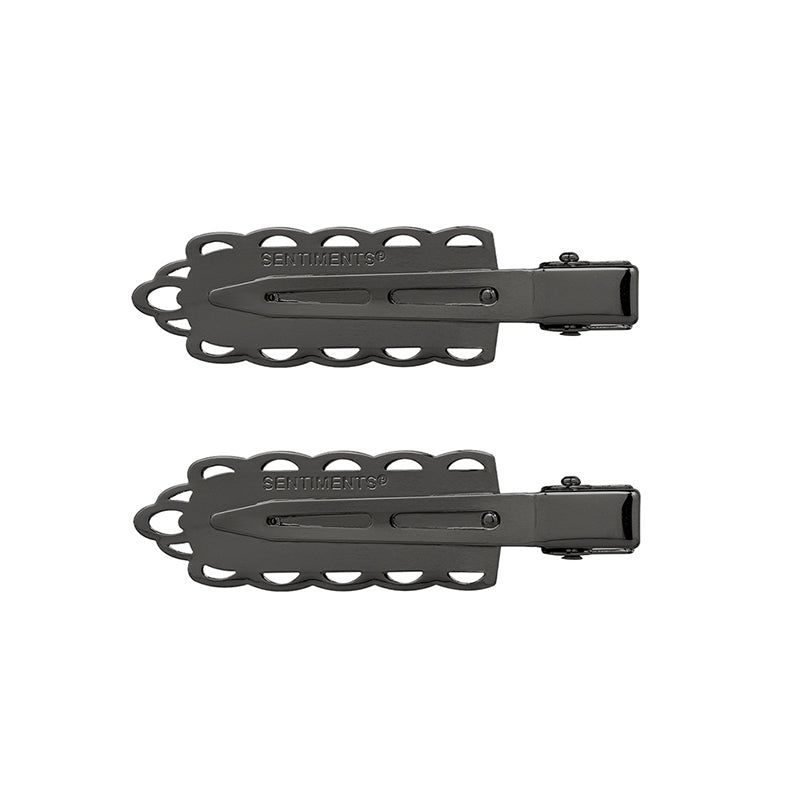 SENTIMENTS（サンティマン）の「NO.546 [BLACK] SURFBOARD LACE HAIR PIN（Hair Accessories）」