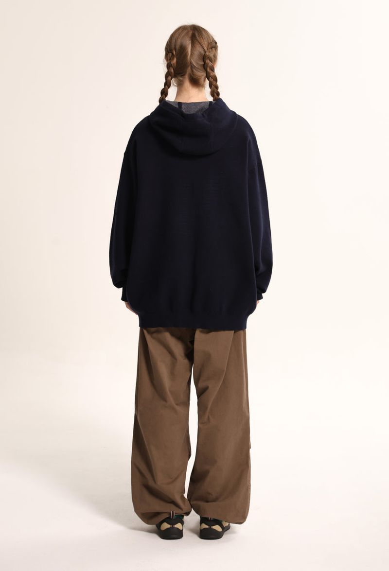 Cotton line parasuit pants