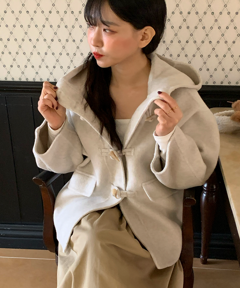 Duffle Half-Length Handmade Coat Jacket