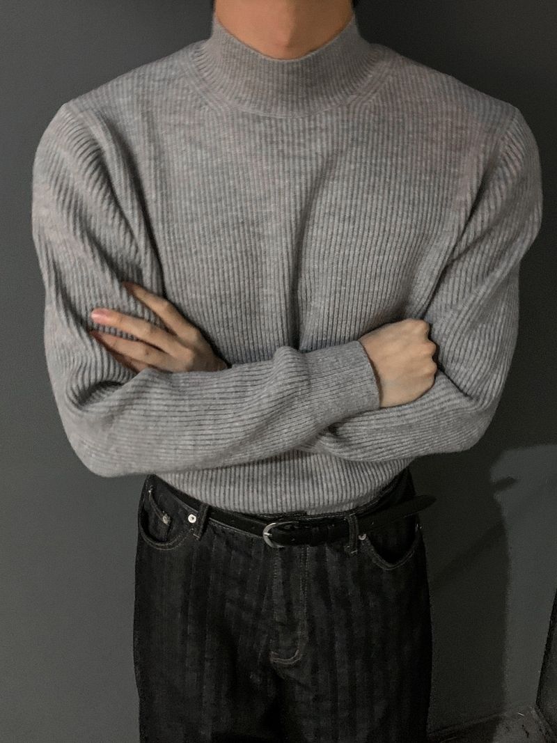 Ford Elite Hacci Half-Turtleneck Knit