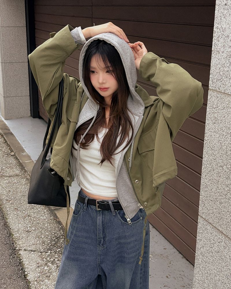 MAYBINS(メイビンス)の「Use cropped field jacket(Jackets/Outerwear)」