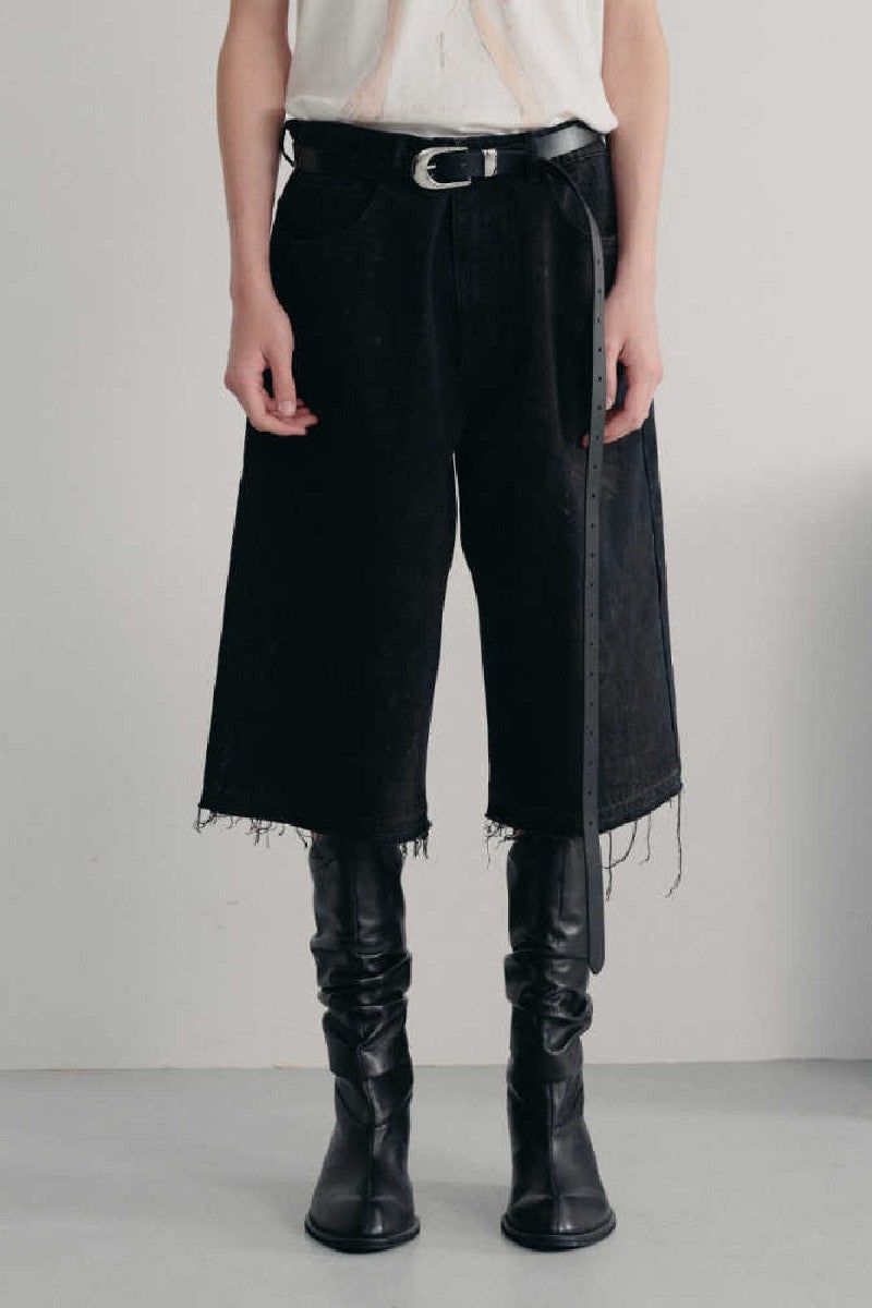 JCAESAR(ジュリウス・シーザー)の「Mud Dyed Cropped Jeans(Pants)」