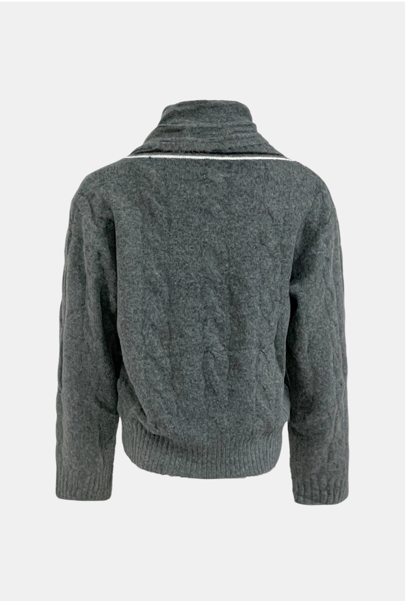 Lyle Modern Muffler Knit Top