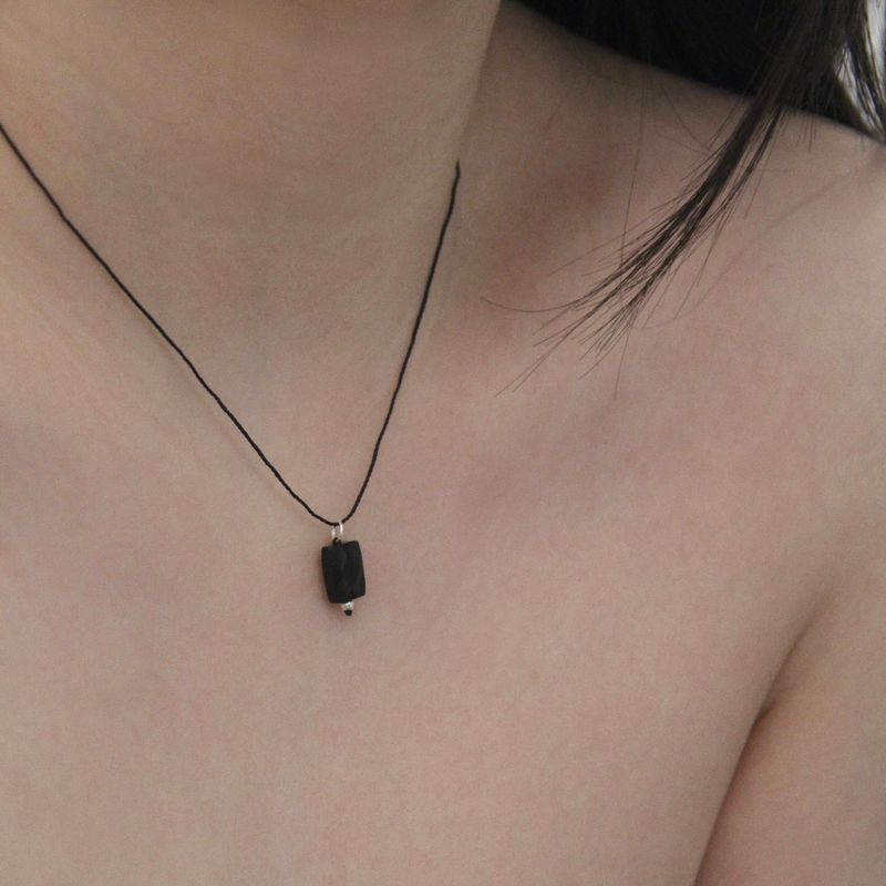 ccnmade（チェチャンナムメイド）の「[CCNMADE] オニキスネックレス（アクセサリー）」