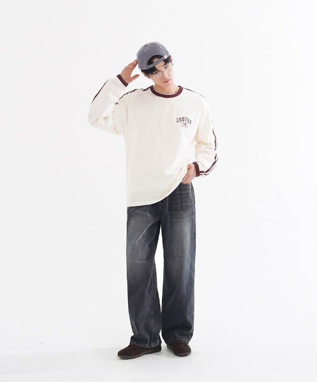 26SS★ Fade Wide Denim Pants