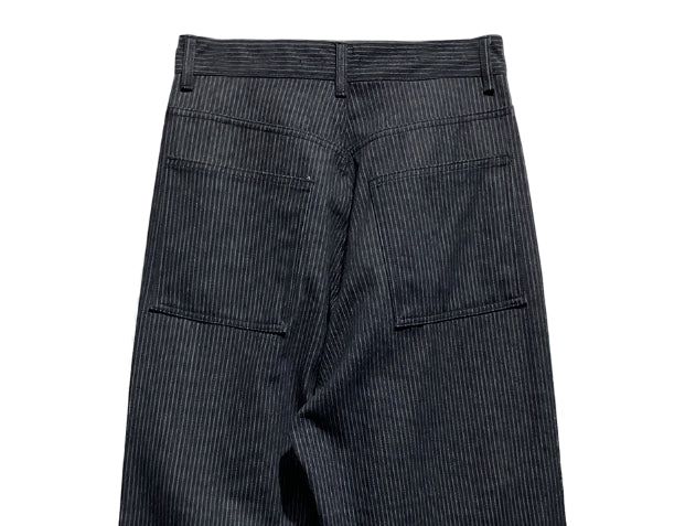 Pay wide pintuck striped denim