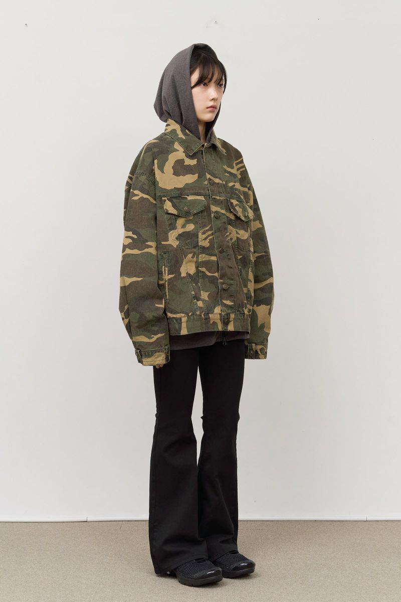 Jacky Camo Stud Jacket