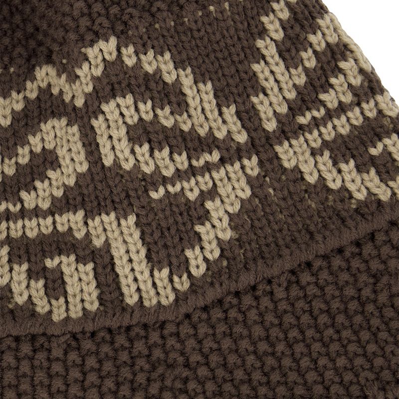 ECLIPSE LOGO KNIT BUCKET HAT