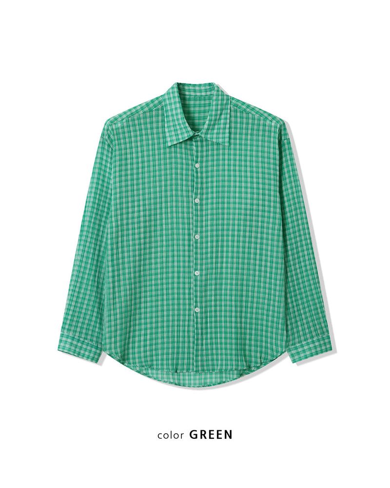 Focus Seersucker Check Shirt