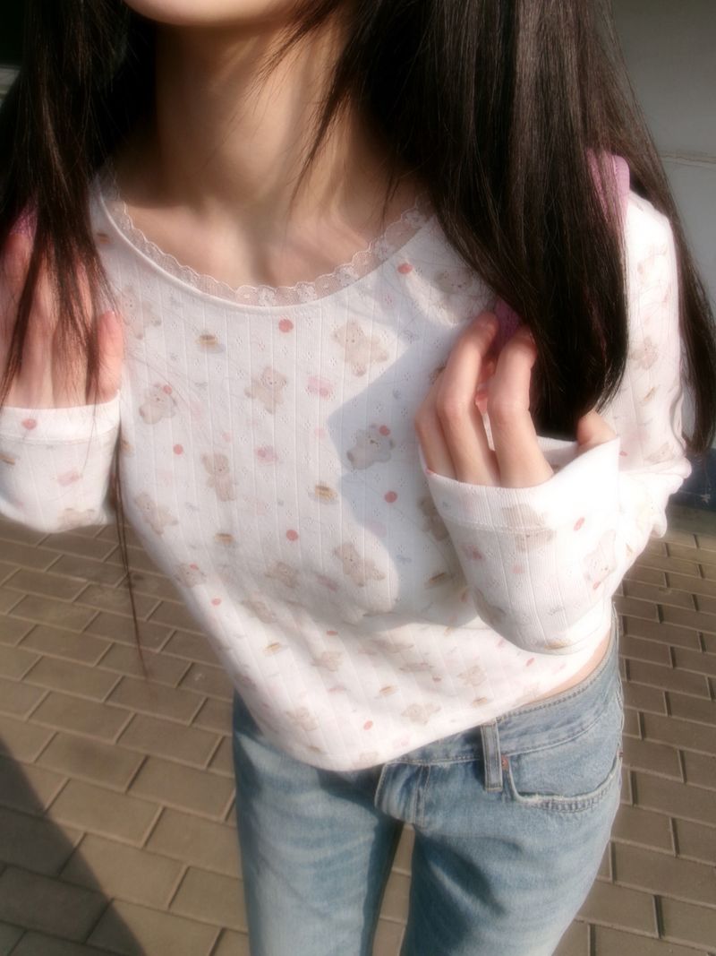 ZELENA（ゼレナ）の「bear tee（Tops）」