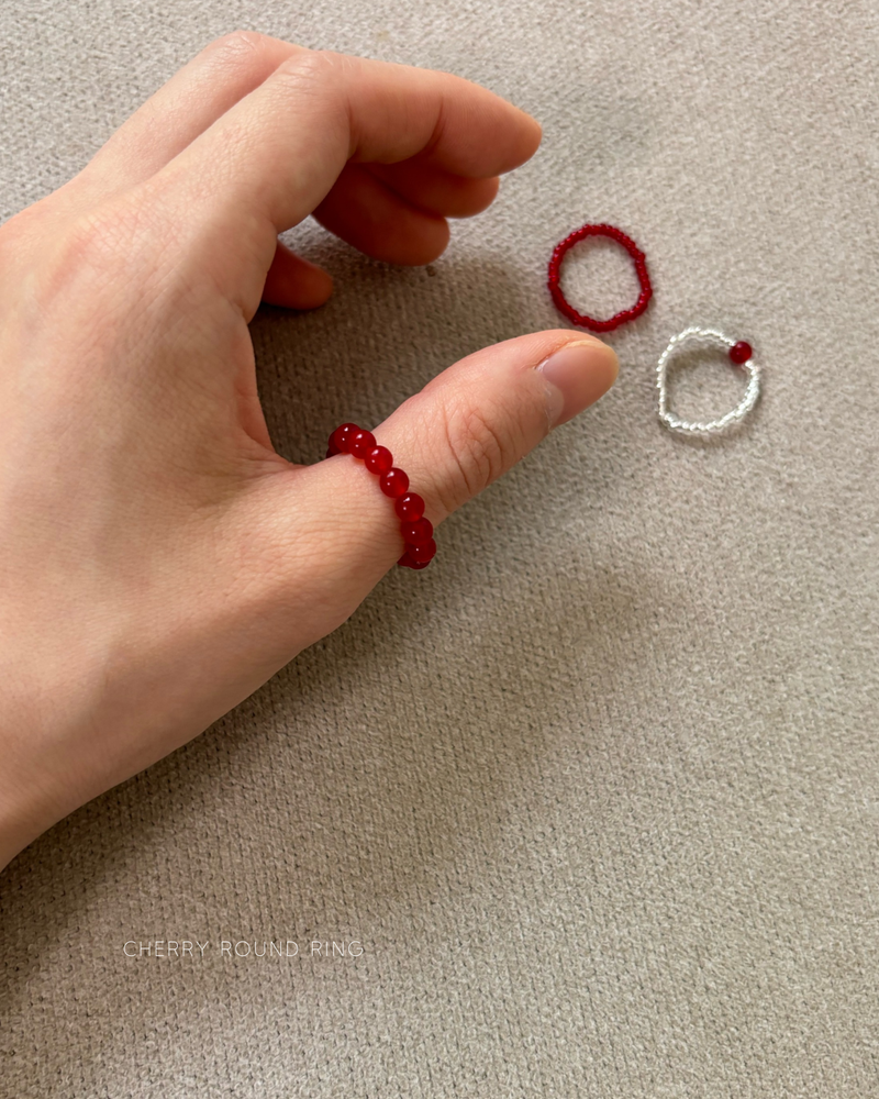 Cherry Ring Set (3 piece)