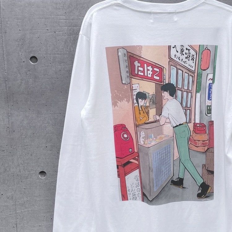 島田つか沙　今夜どう？ longTshirt