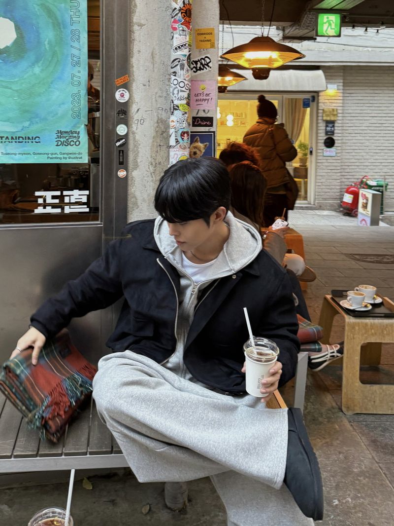 (fleece ver)アンバランストレーニングパンツ