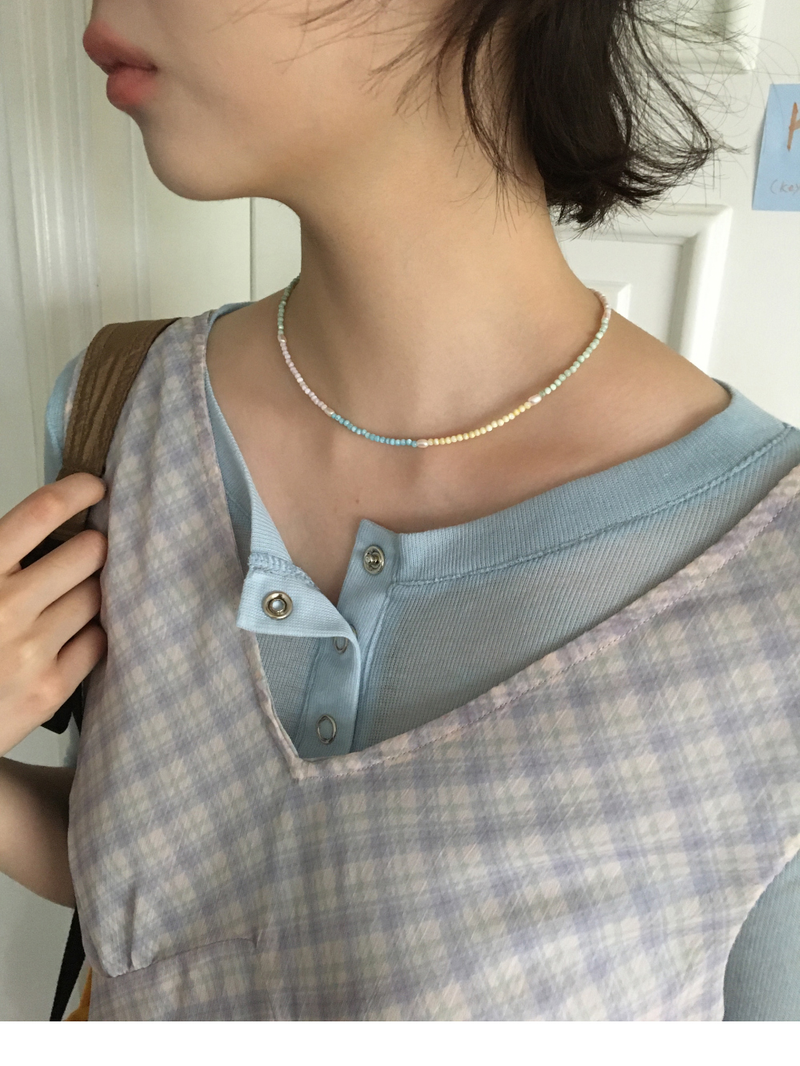 DUGGY（ダギー）の「Luce Pearl Bead Necklace (2color)（Accessories）」