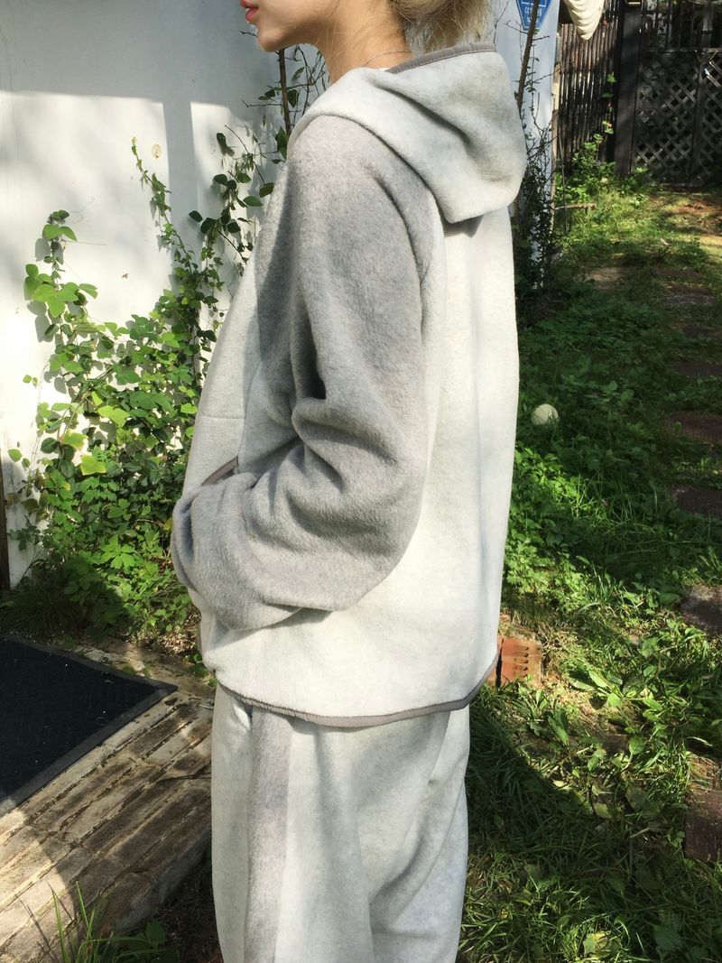 [SET] Fluffy Winter Fleece Zip-Up (3c)
