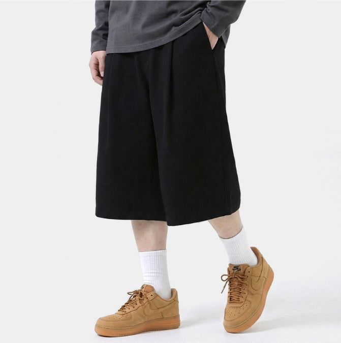 UNDEROFF（アンダーオフ）の「Balloon Curved Sweat Bermuda Pants Black（Pants）」