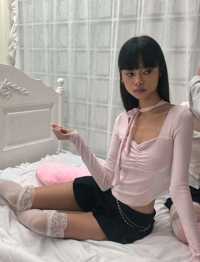 VALENTINE TIE-TOP [PINK]