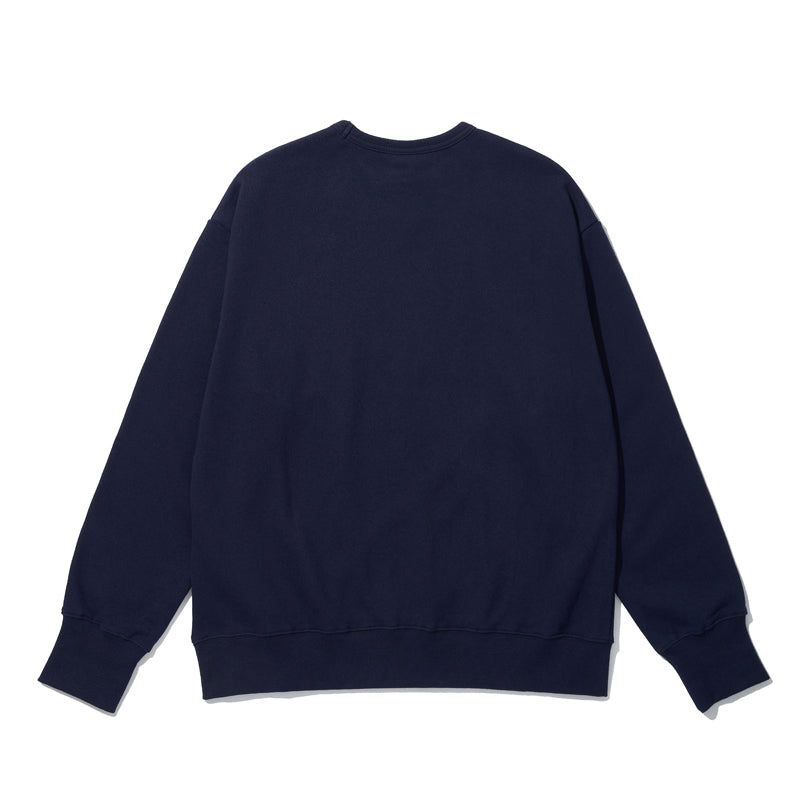 COMO VARSITY SWEATSHIRT [NAVY]