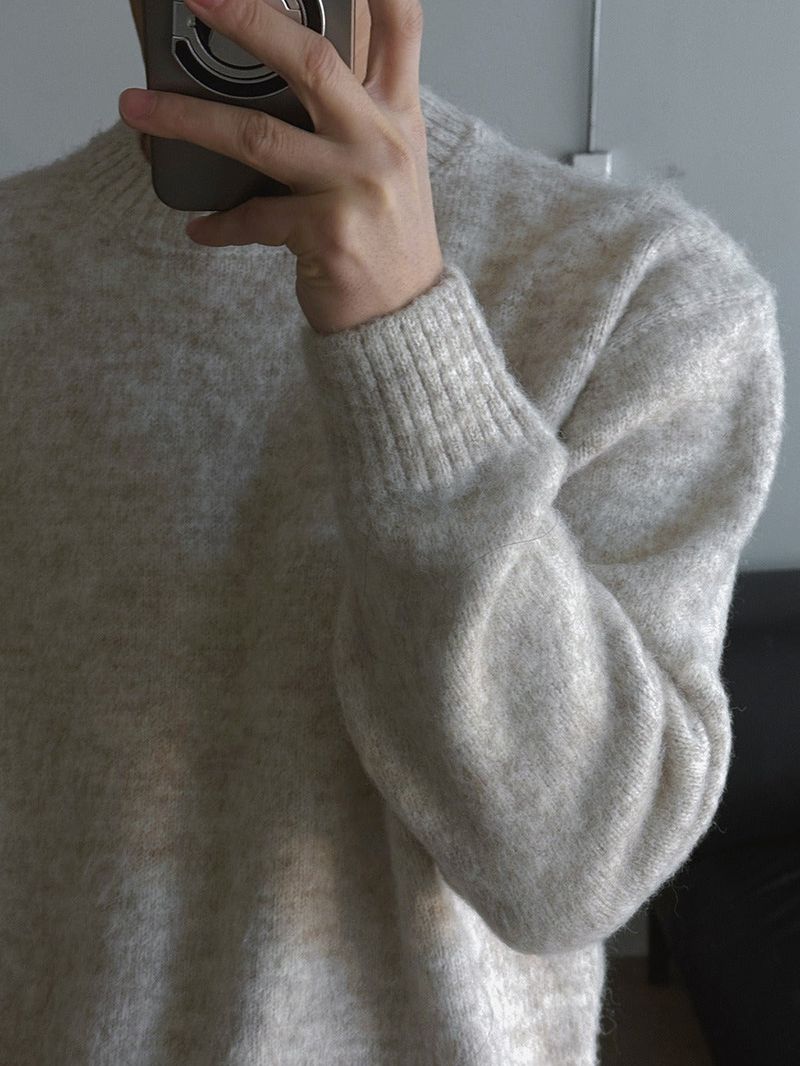 ASCLO Ange Hairy Knit (4color)