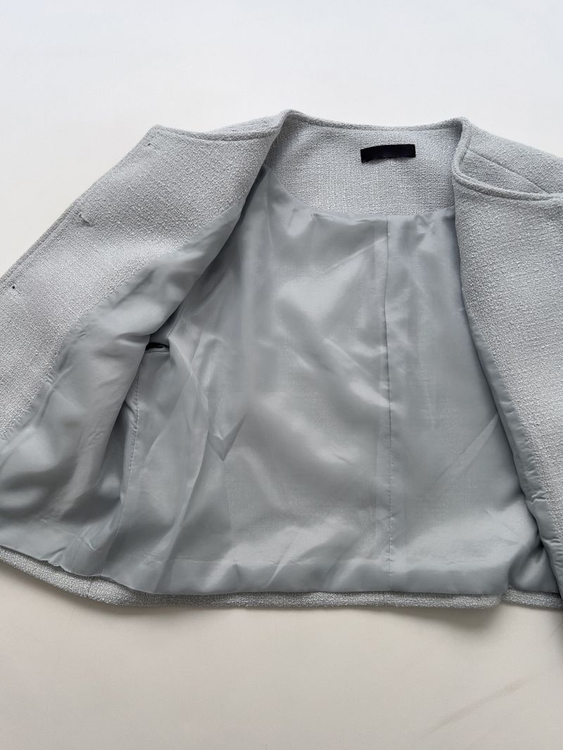 [Long Sleeve Version] Bebe Tweed Short Jacket