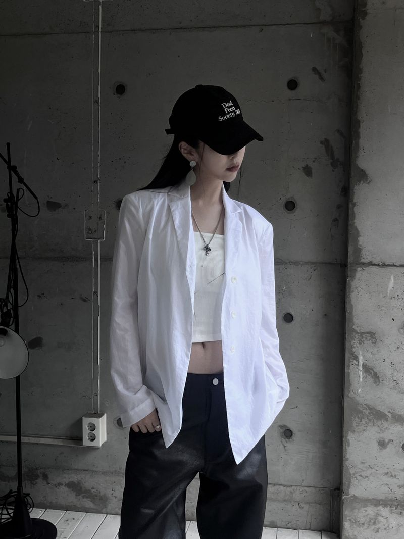 cliche wave anorak jacket (2color)
