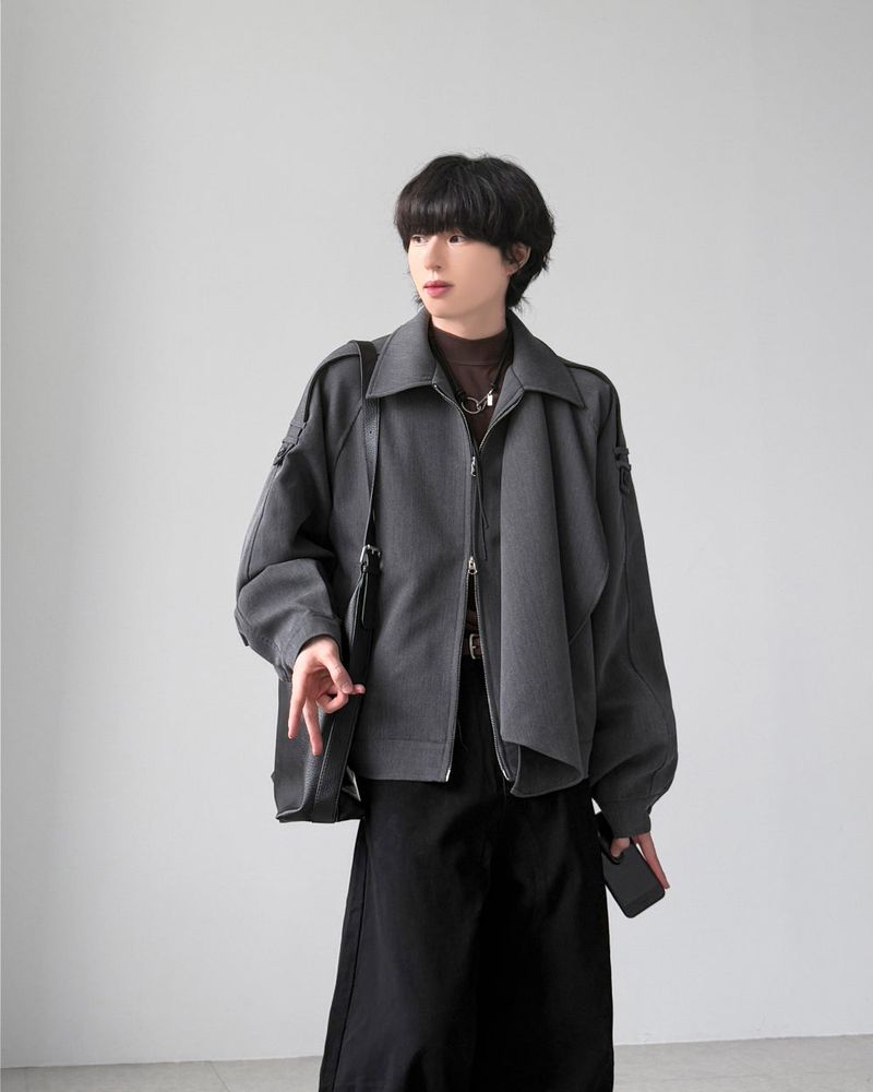 Weaver Half-Neck Knit T-Shirt