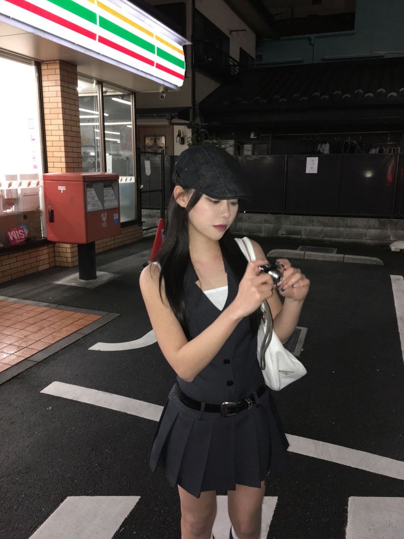 Denim hunting cap